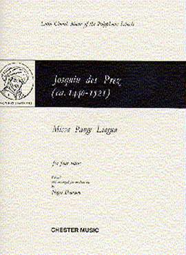 Josquin Des Prez: Missa Pange Lingua
