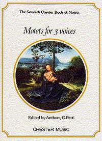 Chester Book Of Motets Vol 7: Motets For 3 Voices