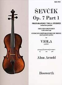 Otakar Sevcik: Viola Studies Op.7 Part1: Preparatory Trill Studie