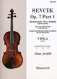 Otakar Sevcik: Viola Studies Op.7 Part1: Preparatory Trill Studie