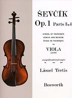 Otakar Sevcik: Viola Studies: School Of Technique Parts 3 And 4