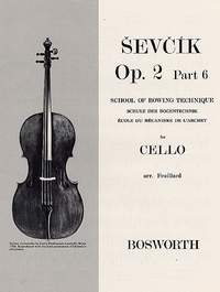 Otakar Sevcik: School of Bowing Technique for Cello Opus 2 Part 6 ...