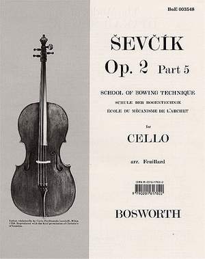 Otakar Sevcik: School of Bowing Technique for Cello Opus 2 Part 5