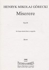 Henryk Mikolaj Górecki: Miserere Op.44