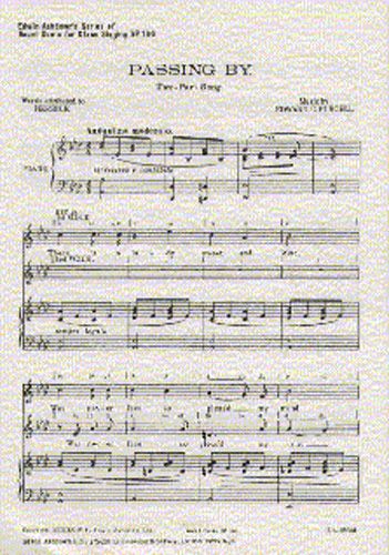 Edward Purcell: Passing By