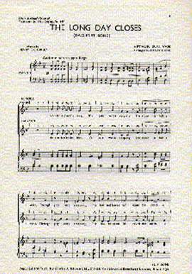 Arthur Seymour Sullivan: The Long Day Closes
