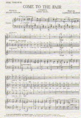 Martin Easthope: Come To The Fair In G Major