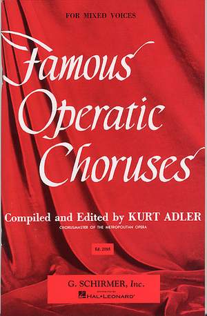 Famous Operatic Choruses Piano