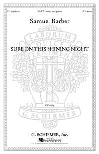 Samuel Barber: Sure on this shining night, Op. 13, No. 3