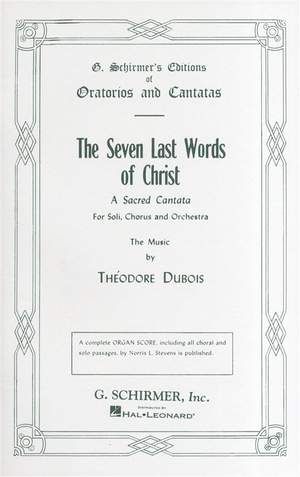 Théodore Dubois: Seven Last Words of Christ