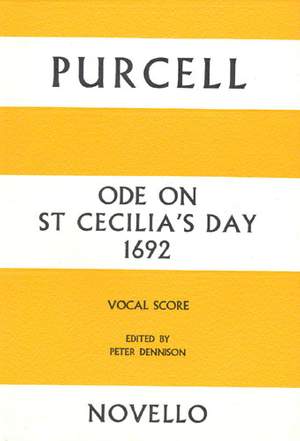 Henry Purcell: Ode On St Cecilia's Day