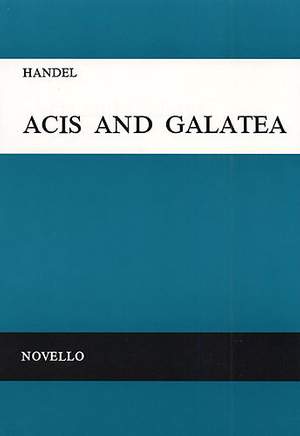 Georg Friedrich Händel: Acis And Galatea