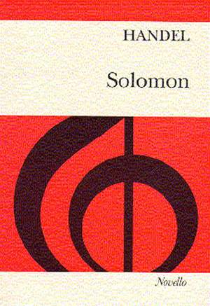 Georg Friedrich Händel: Solomon HWV 67 (Oratorio 3 Acts)