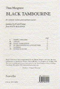 Thea Musgrave: Black Tambourine