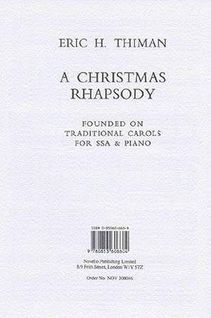 Eric Thiman: A Christmas Rhapsody