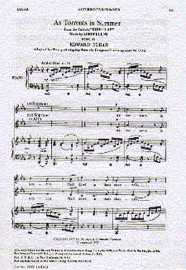 Edward Elgar: As Torrents In Summer