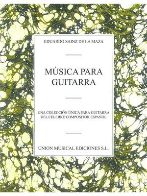 Eduardo Sainz de la Maza: Eduardo Sainz De La Maza: Musica para Guitarra