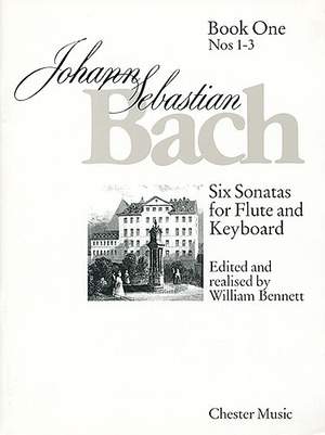 Johann Sebastian Bach: Six Sonatas For Flute And Keyboard Book One