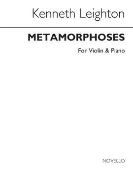 Kenneth Leighton: Metamorphoses For Violin and Piano Op.48