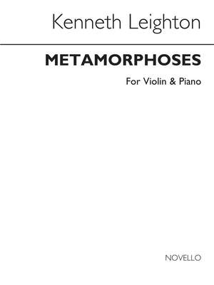 Kenneth Leighton: Metamorphoses For Violin and Piano Op.48
