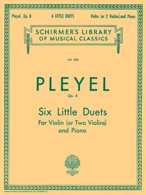 Ignace Pleyel: Six Little Duets, Op. 8