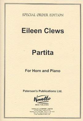 Eileen Clews: Partita For Horn and Piano