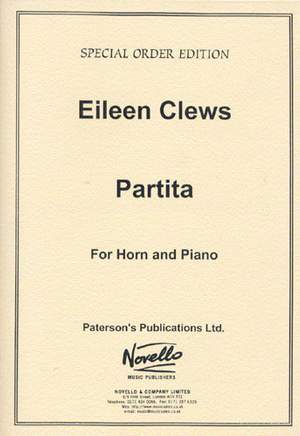 Eileen Clews: Partita For Horn and Piano