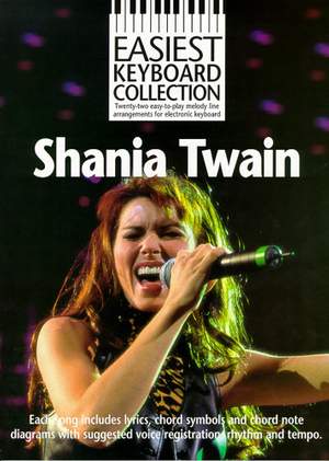 Shania Twain: Easiest Keyboard Collection: Shania Twain