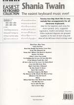 Shania Twain: Easiest Keyboard Collection: Shania Twain Product Image