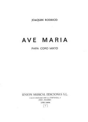 Joaquín Rodrigo: Ave Maria