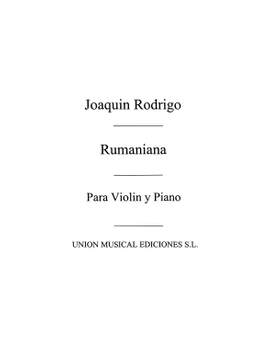 Joaquín Rodrigo: Rumaniana