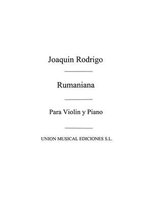 Joaquín Rodrigo: Rumaniana