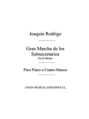 Joaquín Rodrigo: Gran Marcha De Los Subsecretarios