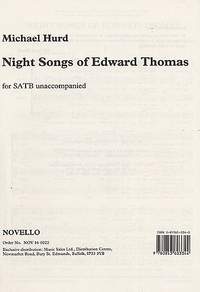 Michael Hurd: Night Songs Of Edward Thomas