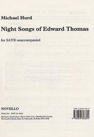 Michael Hurd: Night Songs Of Edward Thomas