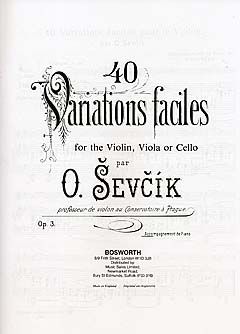 Otakar Sevcik: 40 Variations Faciles