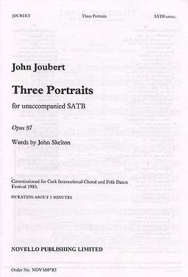 John Joubert: Three Portraits Op.97