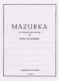 Emil Mlynarski: Mazurka For Violin And Piano