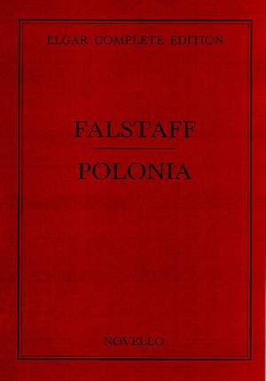 Edward Elgar: Falstaff/Polonia Vol 33 Complete Edition (Paper)