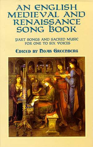 An English Medieval And Renaissance Songs Book