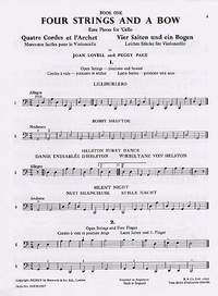 Joan Lovell_Peggy Page: Four Strings And A Bow Book 1 (Cello Part)