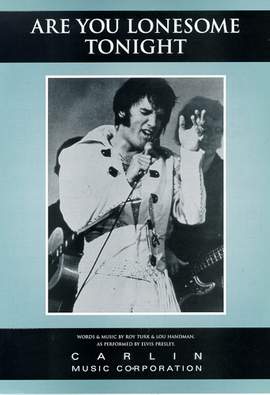 Elvis Presley: Are You Lonesome Tonight (Sheet)