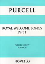 Henry Purcell: Purcell Society Volume 15 Royal Welcome Songs Pt 1 Product Image