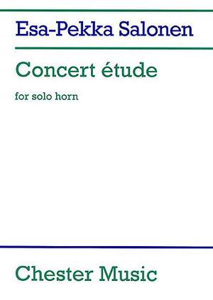 Esa-Pekka Salonen: Concert Etude For Solo Horn