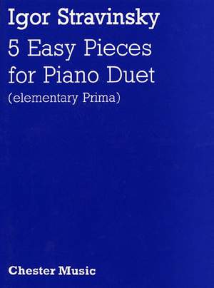 Igor Stravinsky: 5 Easy Pieces