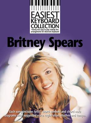 Easiest Keyboard Collection Britney Spears Presto Music