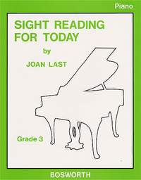 Joan Last: Sight Reading For Today: Piano Grade 3