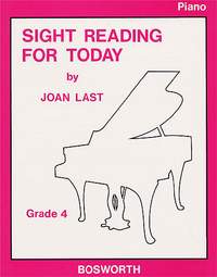 Joan Last: Sight Reading For Today: Piano Grade 4