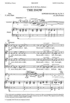 Edward Elgar: The Snow