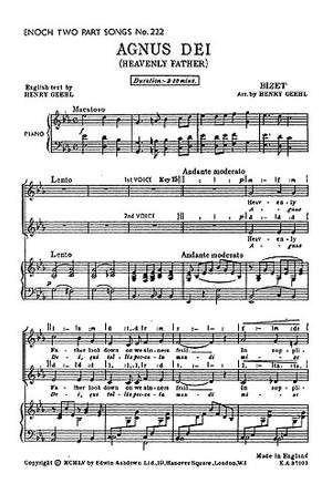 Georges Bizet: Agnus Dei